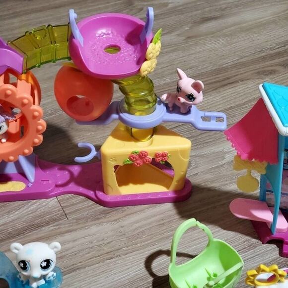 Littlest pet shop bundle lot polar bears whale octopus - Picture 11 of 16